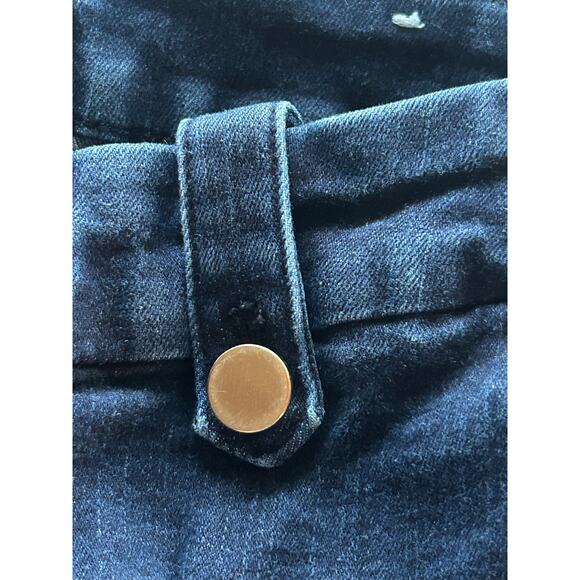 Talbots High Waist Wide Leg Trouser Jeans Dark Denim Pants Womens 16 W Wide - Picture 8 of 12